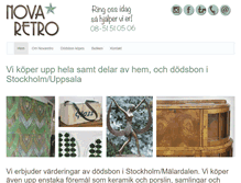 Tablet Screenshot of novaretro.se